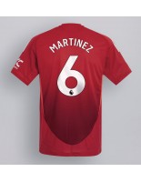 Manchester United Lisandro Martinez #6 Domácí Dres 2024-25 Krátký Rukáv